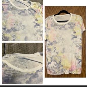 Torrid new without tag super soft, pastel tie dye print t shirt size 1